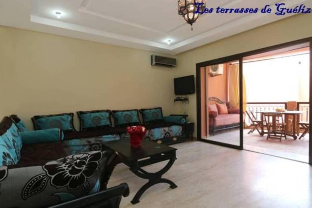 Les Terrasses De Gueliz Daire Marakeş Dış mekan fotoğraf