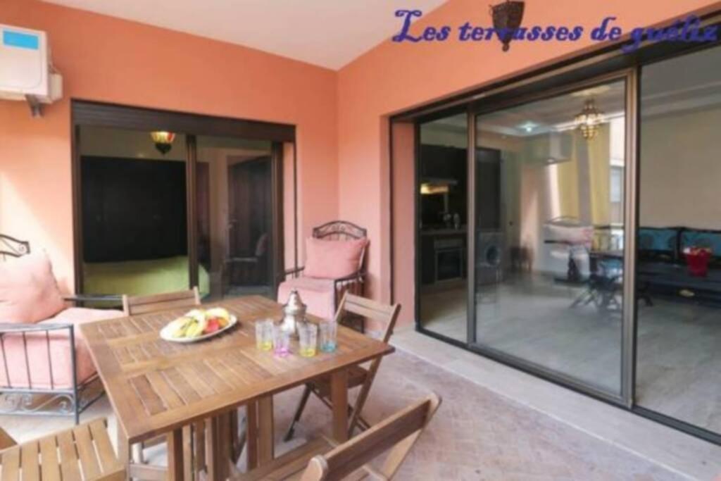 Les Terrasses De Gueliz Daire Marakeş Dış mekan fotoğraf
