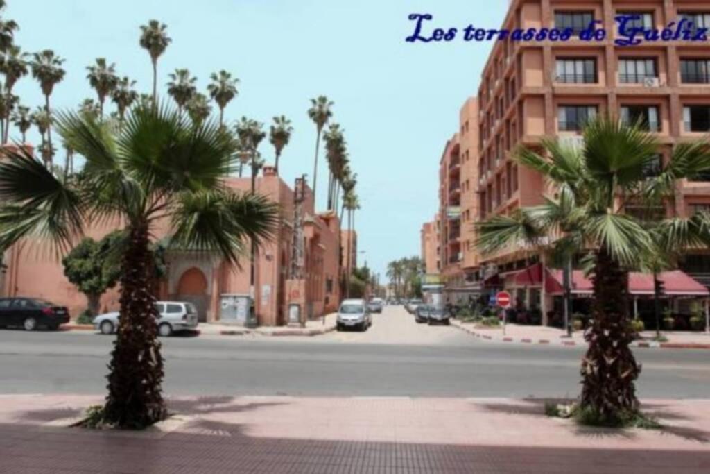 Les Terrasses De Gueliz Daire Marakeş Dış mekan fotoğraf
