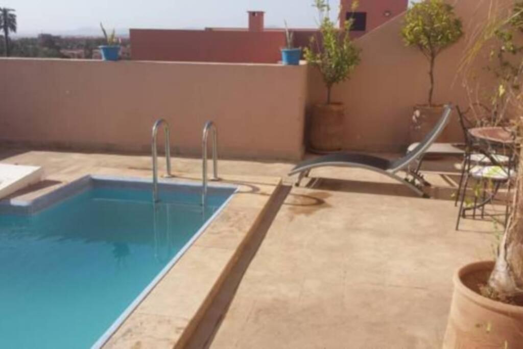 Les Terrasses De Gueliz Daire Marakeş Dış mekan fotoğraf