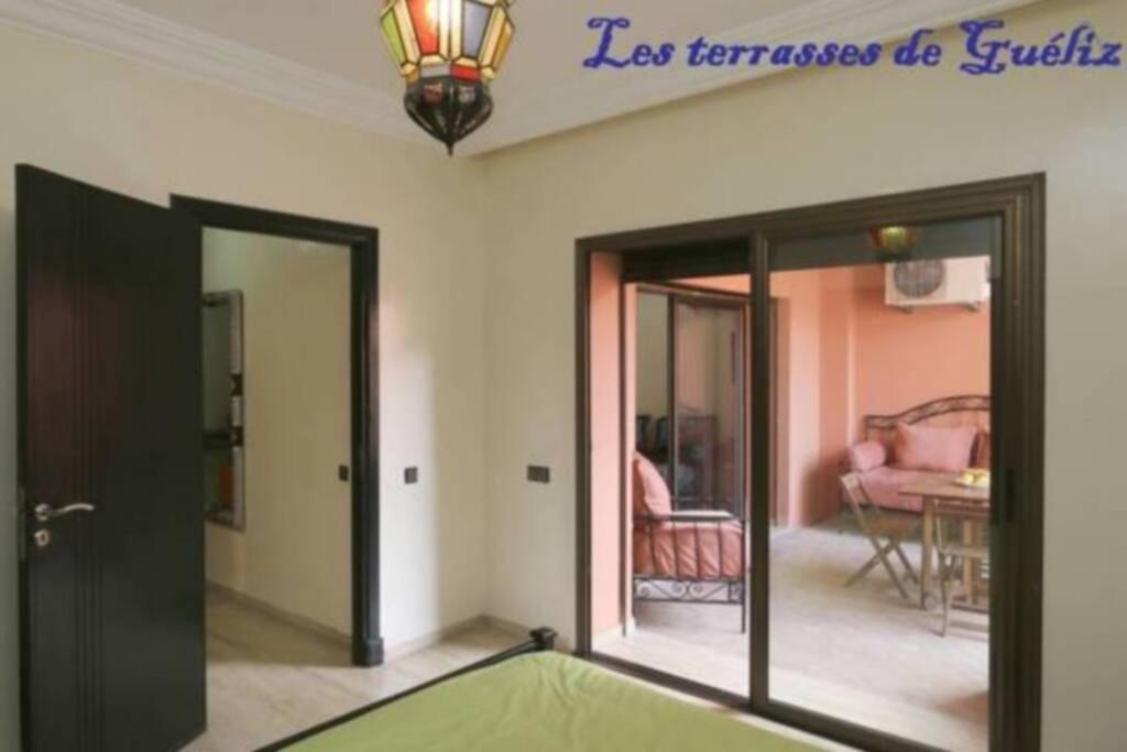 Les Terrasses De Gueliz Daire Marakeş Dış mekan fotoğraf